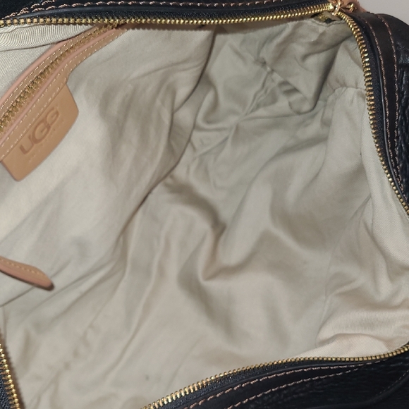 UGG Black Leather Women's Bag - Picture 13 of 14